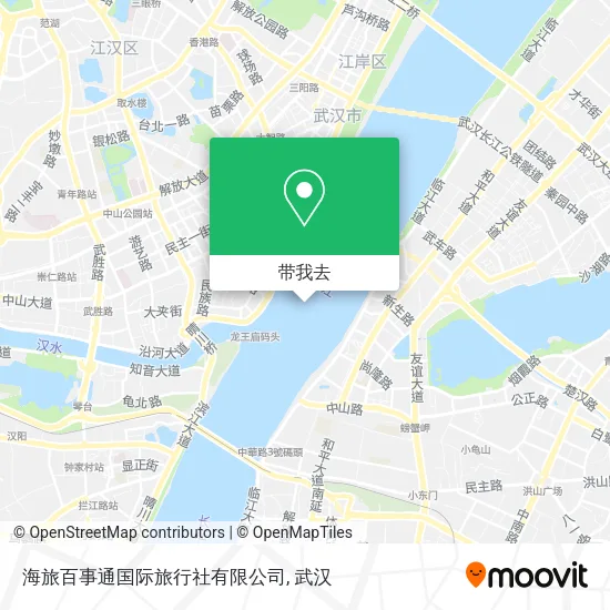 海旅百事通国际旅行社有限公司地图