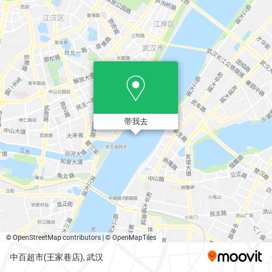 中百超市(王家巷店)地图