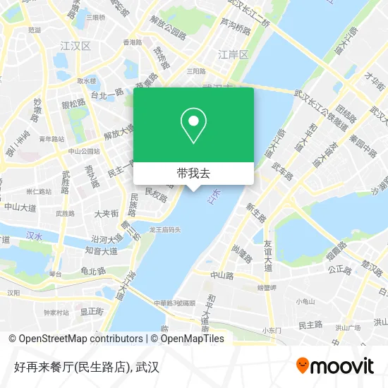 好再来餐厅(民生路店)地图
