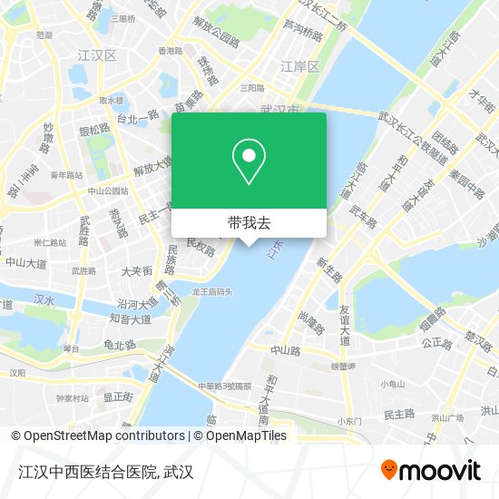 江汉中西医结合医院地图