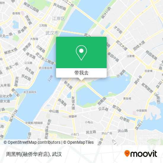 周黑鸭(融侨华府店)地图