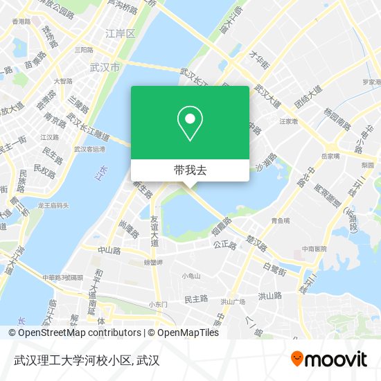 武汉理工大学河校小区地图