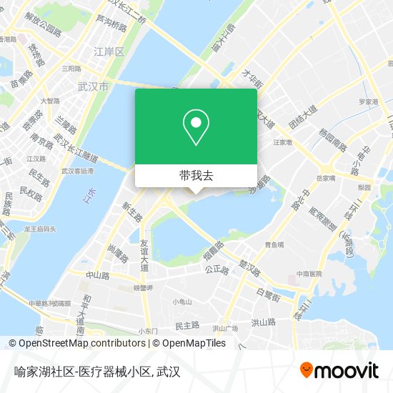 喻家湖社区-医疗器械小区地图