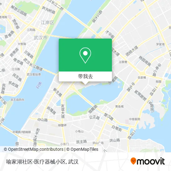 喻家湖社区-医疗器械小区地图