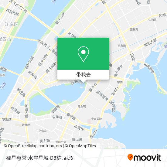 福星惠誉·水岸星城-D8栋地图