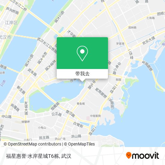 福星惠誉·水岸星城T6栋地图