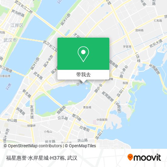 福星惠誉·水岸星城-H37栋地图