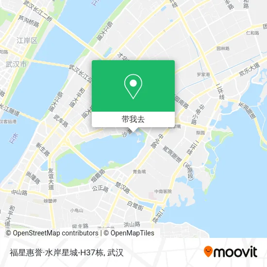 福星惠誉·水岸星城-H37栋地图