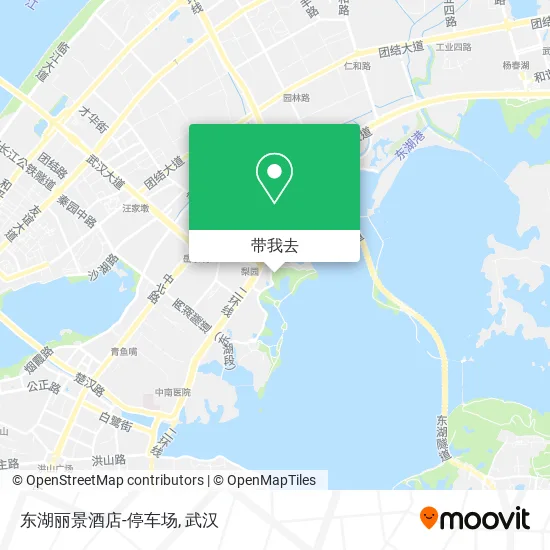 东湖丽景酒店-停车场地图