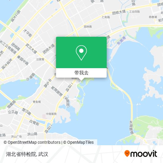 湖北省特检院地图