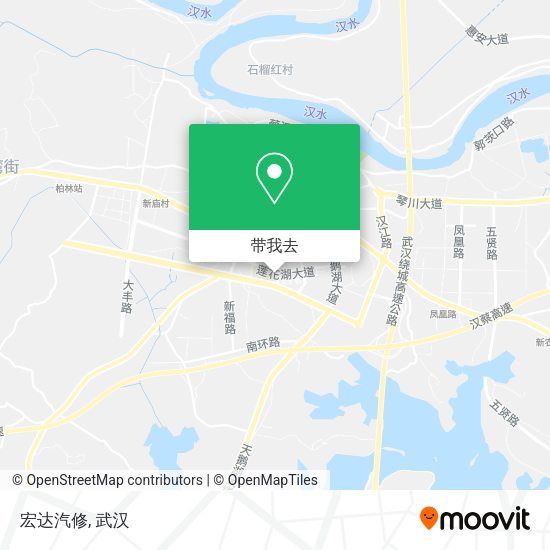宏达汽修地图
