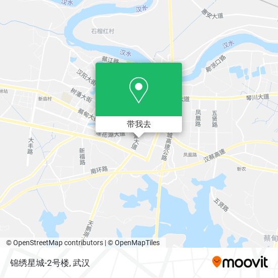 锦绣星城-2号楼地图