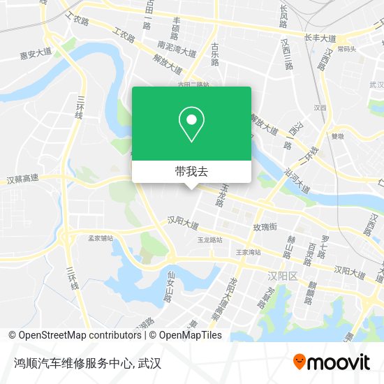 鸿顺汽车维修服务中心地图