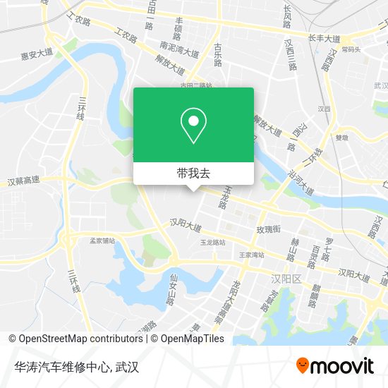 华涛汽车维修中心地图