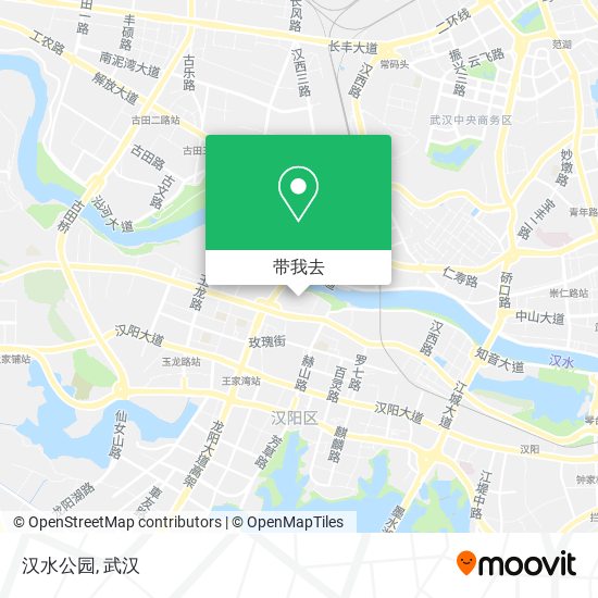 汉水公园地图