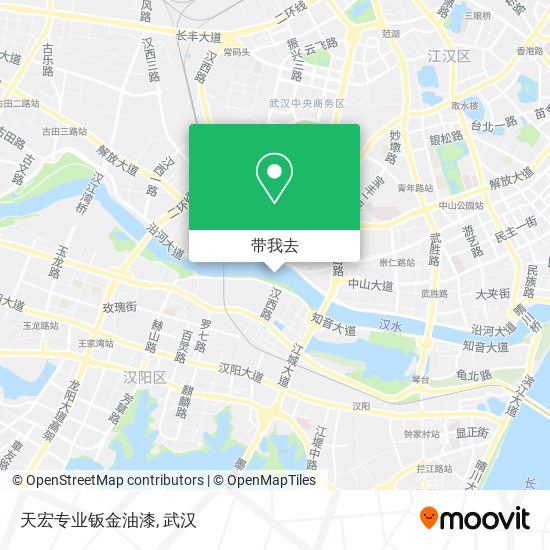 天宏专业钣金油漆地图