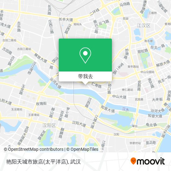 艳阳天城市旅店(太平洋店)地图