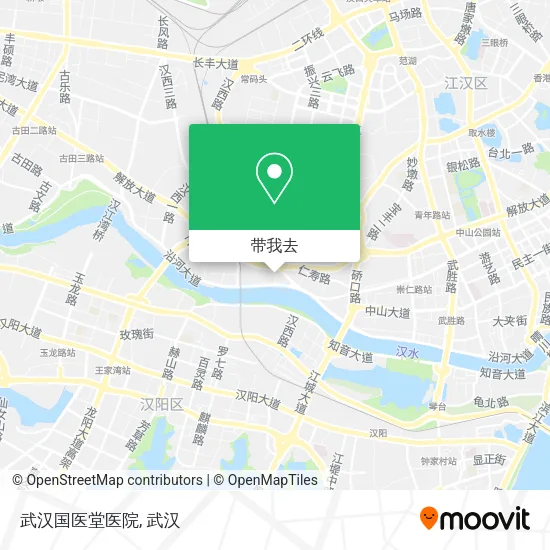 武汉国医堂医院地图