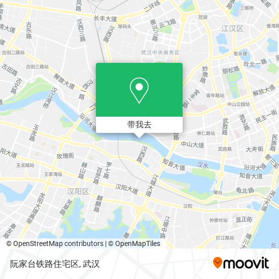 阮家台铁路住宅区地图