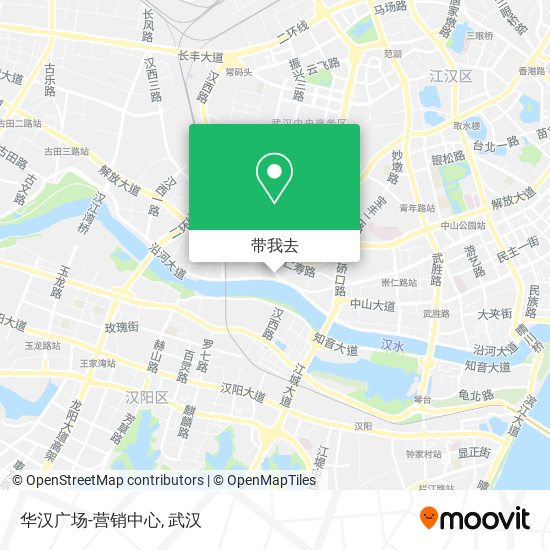 华汉广场-营销中心地图