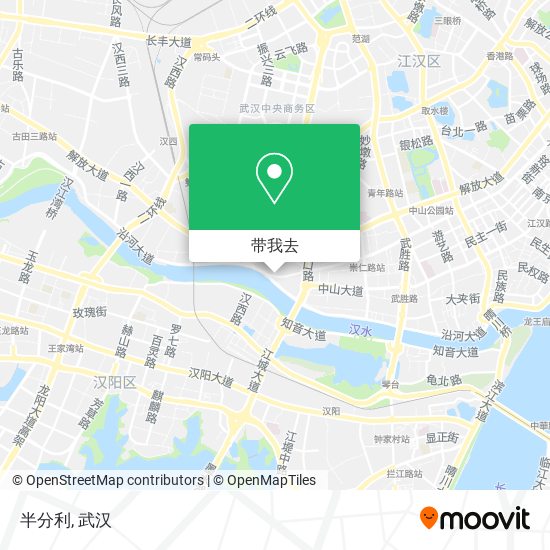 半分利地图