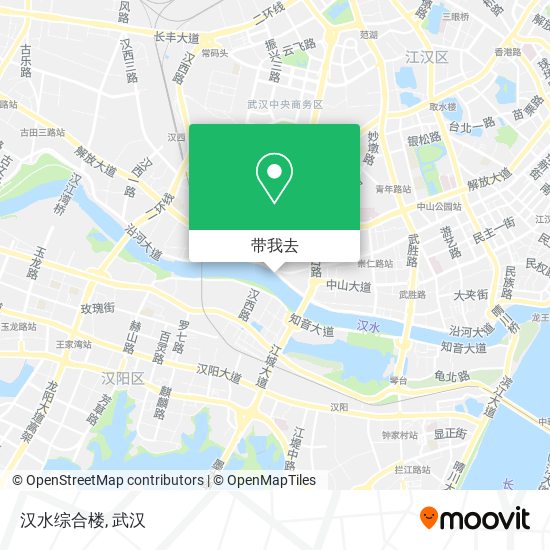 汉水综合楼地图