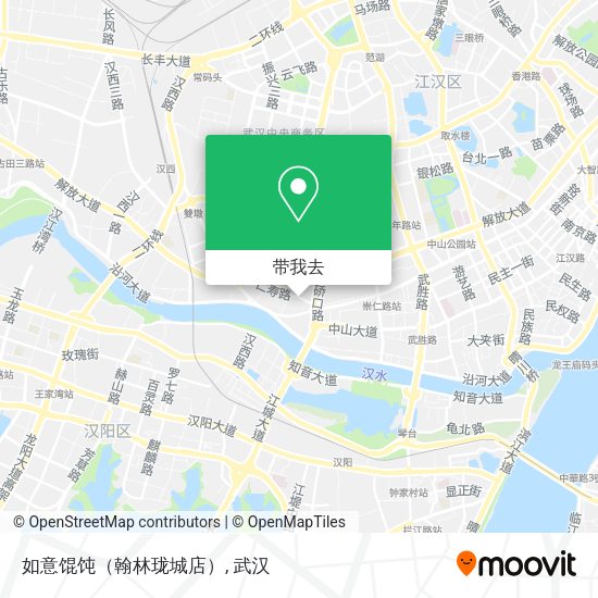 如意馄饨（翰林珑城店）地图