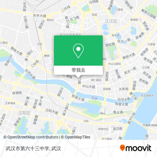 武汉市第六十三中学地图