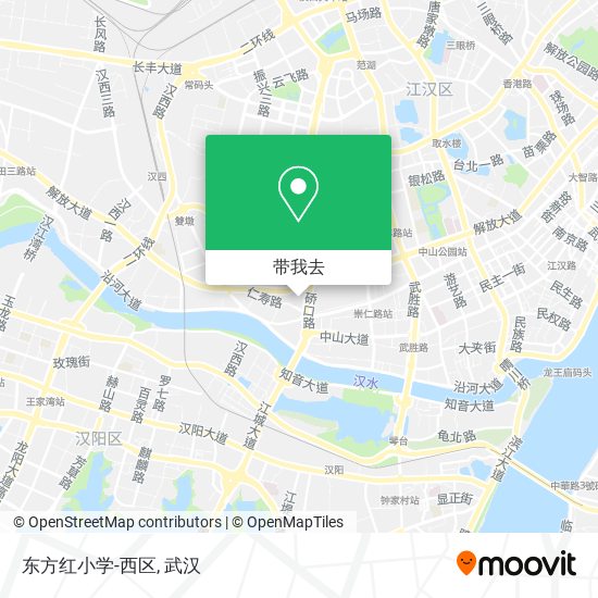 东方红小学-西区地图