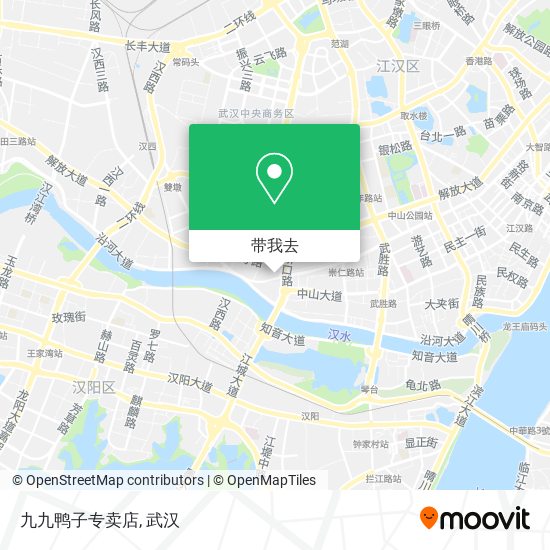 九九鸭子专卖店地图