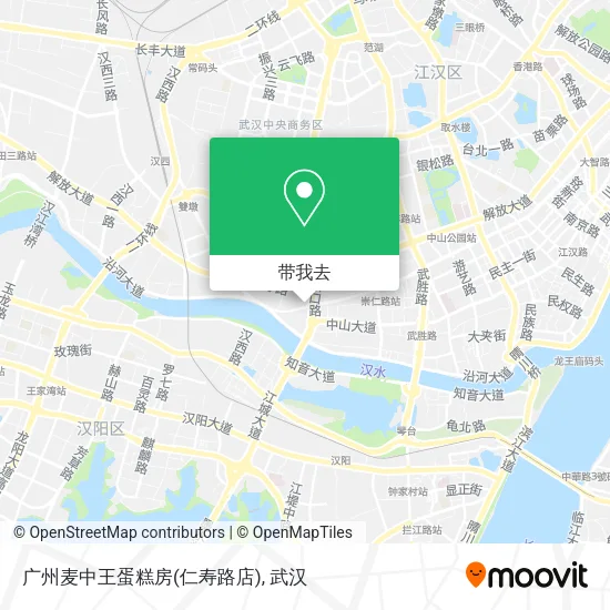 广州麦中王蛋糕房(仁寿路店)地图