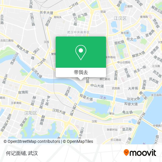 何记面铺地图