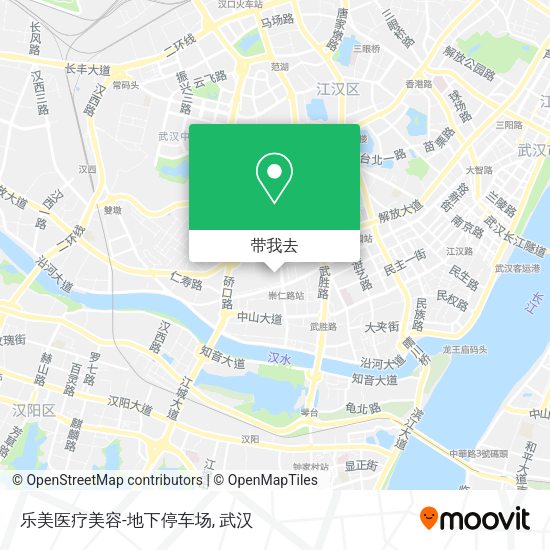 乐美医疗美容-地下停车场地图