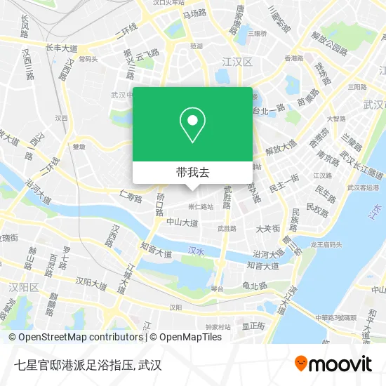 七星官邸港派足浴指压地图