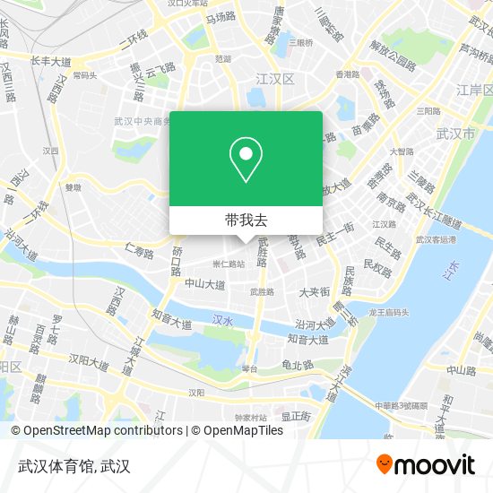 武汉体育馆地图