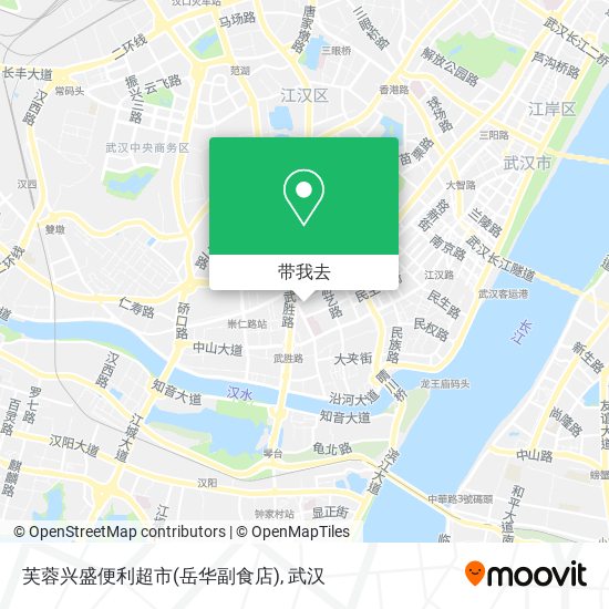 芙蓉兴盛便利超市(岳华副食店)地图