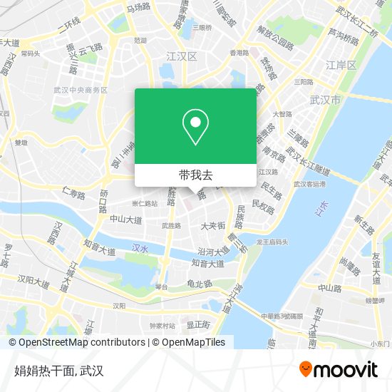 娟娟热干面地图