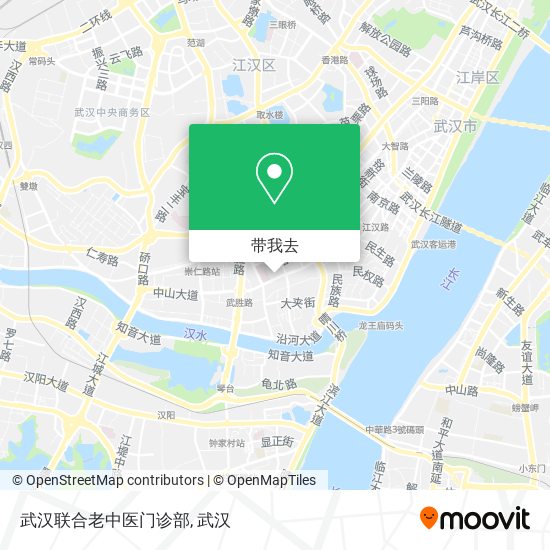 武汉联合老中医门诊部地图