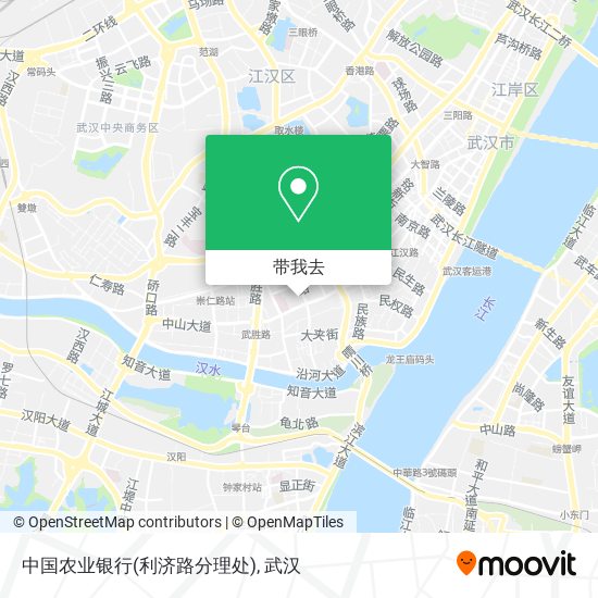 中国农业银行(利济路分理处)地图