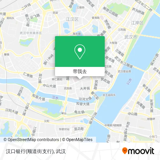 汉口银行(顺道街支行)地图