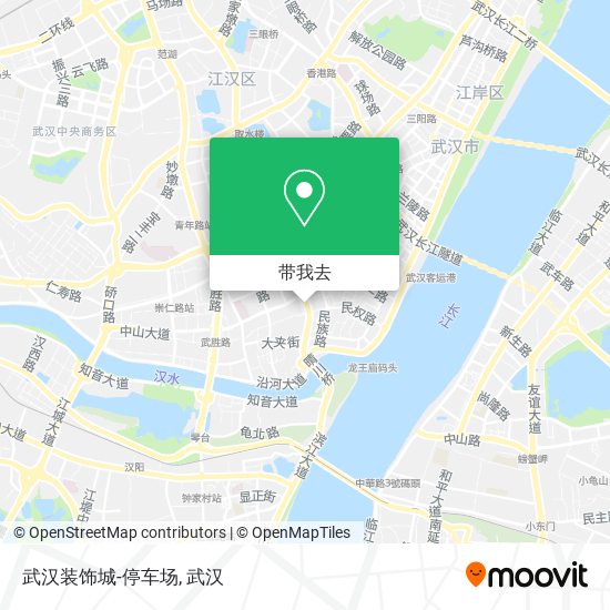 武汉装饰城-停车场地图