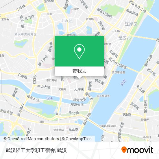 武汉轻工大学职工宿舍地图