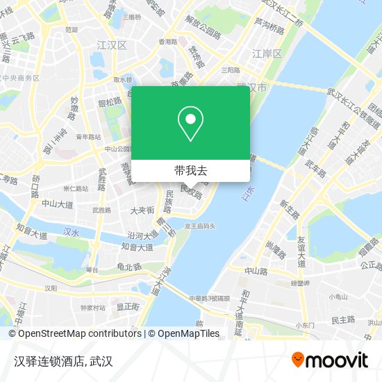 汉驿连锁酒店地图