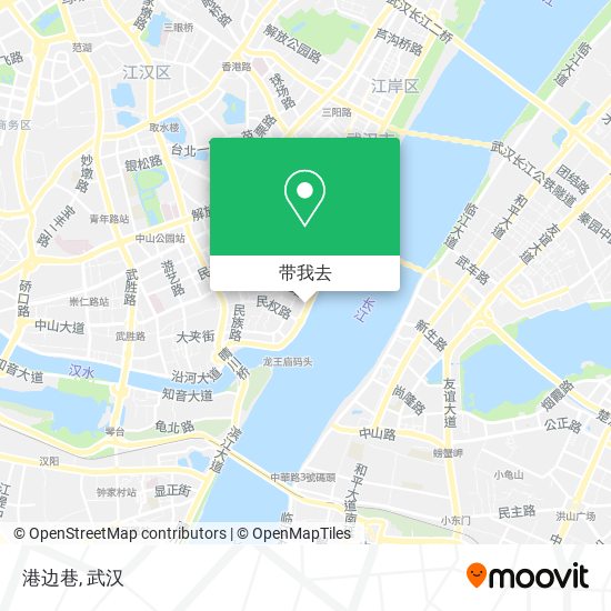 港边巷地图