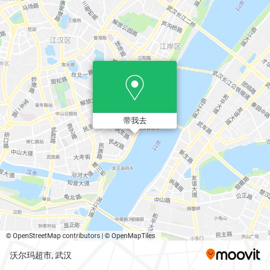 沃尔玛超市地图