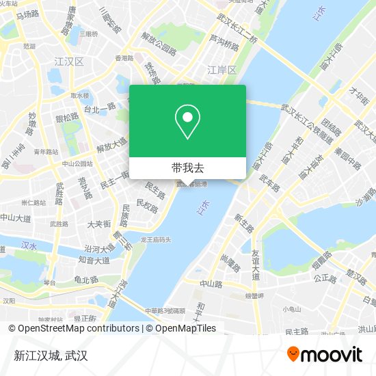 新江汉城地图