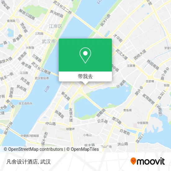 凡舍设计酒店地图