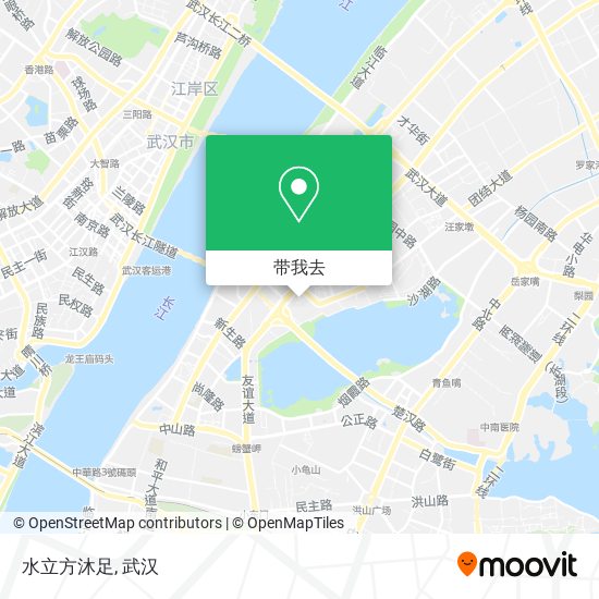 水立方沐足地图
