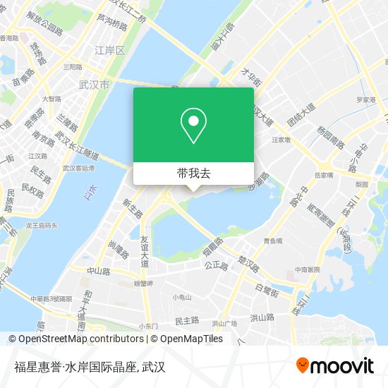 福星惠誉·水岸国际晶座地图