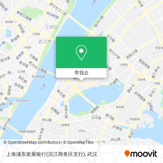 上海浦东发展银行(滨江商务区支行)地图